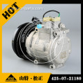 Peças da escavadeira PC200-8 Compressor Assy 20Y-810-1260